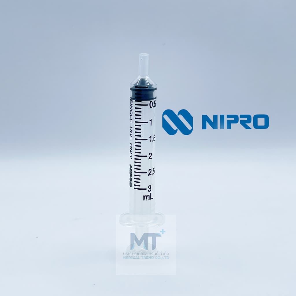 แบ่งขาย NIPRO Syringe ไซริงค์ หลอดป้อนยา หลอดตวง ป้อนอาหาร รูปที่ 4