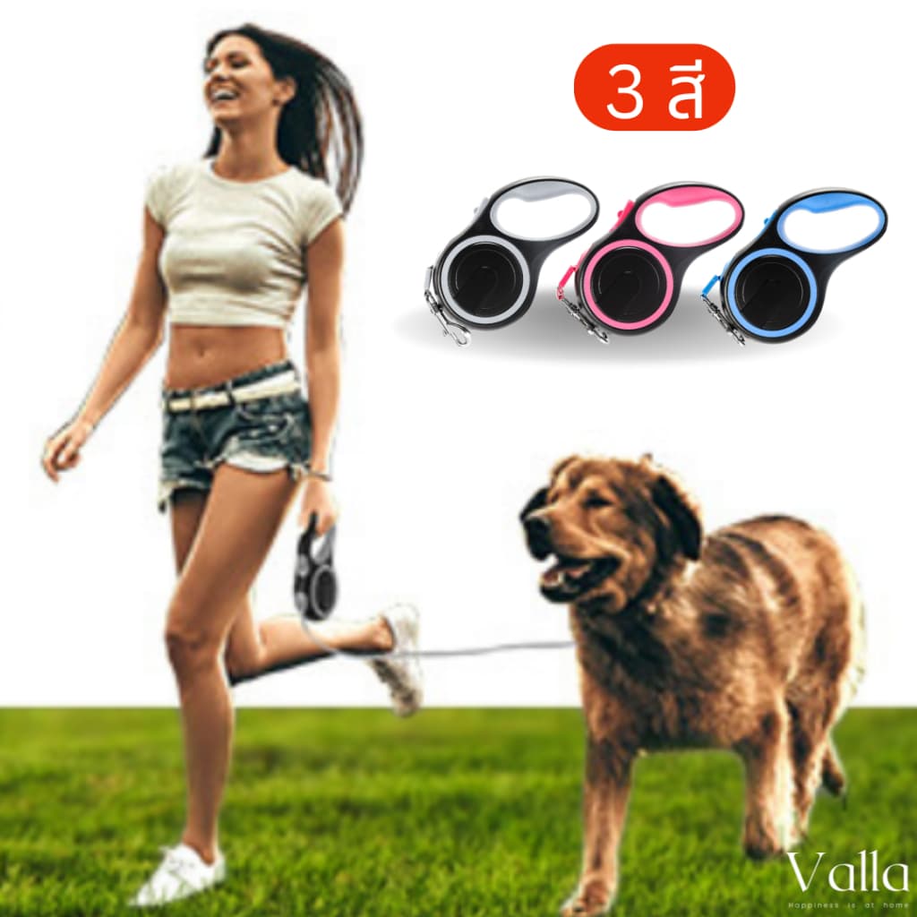 MAPLE'S สายจูงสุนัขยาว3เมตร ที่รัดอก สายจูงสปริงยืดหดได้ สุนัขใหญ่ เเมว Cat leash เชือกจูง จูงเเมว รูปที่ 6