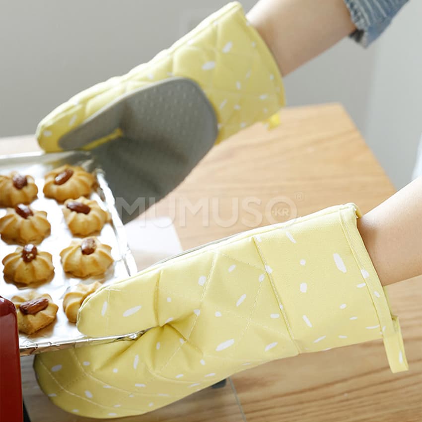 EQUAL ถุงมือกันความร้อนกัน ถุงมือเตาอบไมโครเวฟ รูปที่ 7