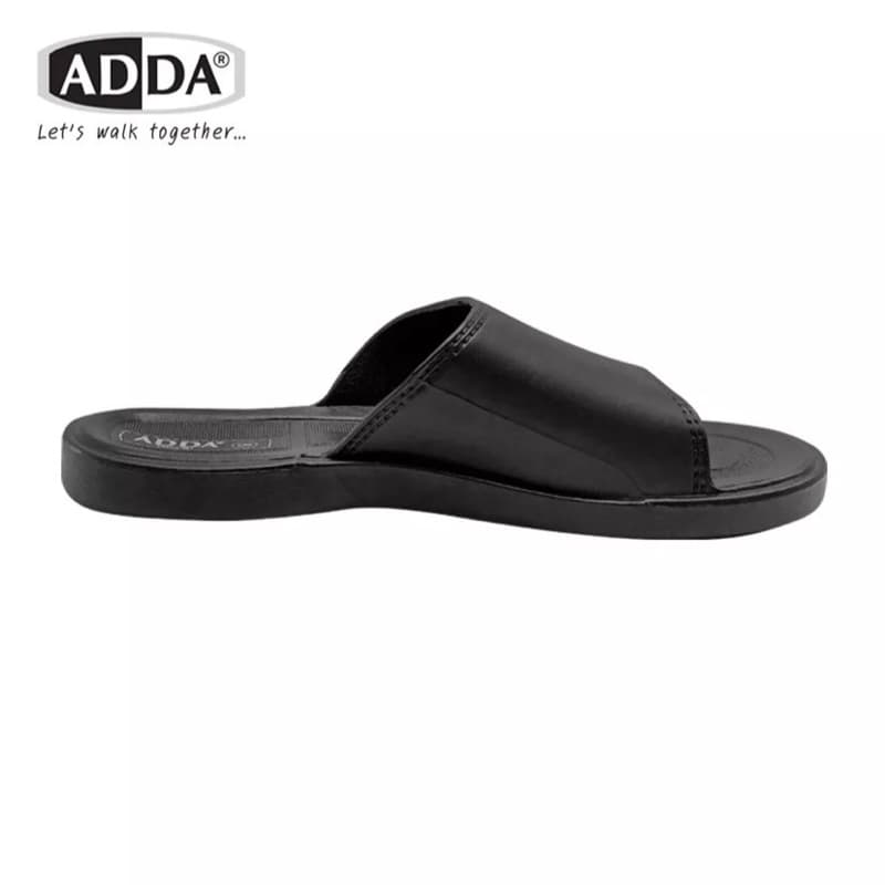 ถูกสุด• ADDA แท้ รองเท้าแตะ รุ่น12Y01 ทนทาน ใส่สบาย แบบยาง PVC ของผู้ชาย รองเท้าแตะสวมชาย รูปที่ 5