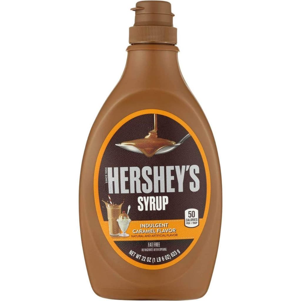 Hershey's Syrup เฮอร์ชีส์ ไซรัป Chocolate Strawberry Caramel Hershey Special Dark คาราเมลไซรัป 623 g. รูปที่ 4