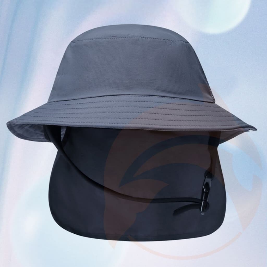 หมวกกีฬาทางน้ำทรง Bucket มีผ้าคลุมหลัง กันรังษี UVA/UVB หมวกเซิร์ฟ หมวกดำน้ำ และกิจกรรมกลางแจ้ง รูปที่ 7
