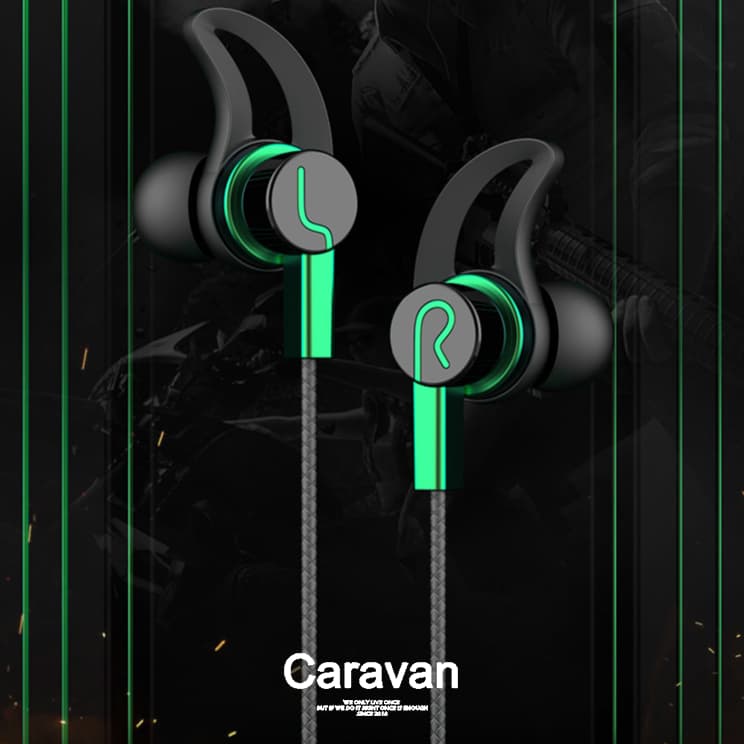 Caravan Crew Earphone หูฟัง เกมมิ่ง หูฟังเบสหนัก 3.5MM รูปที่ 2