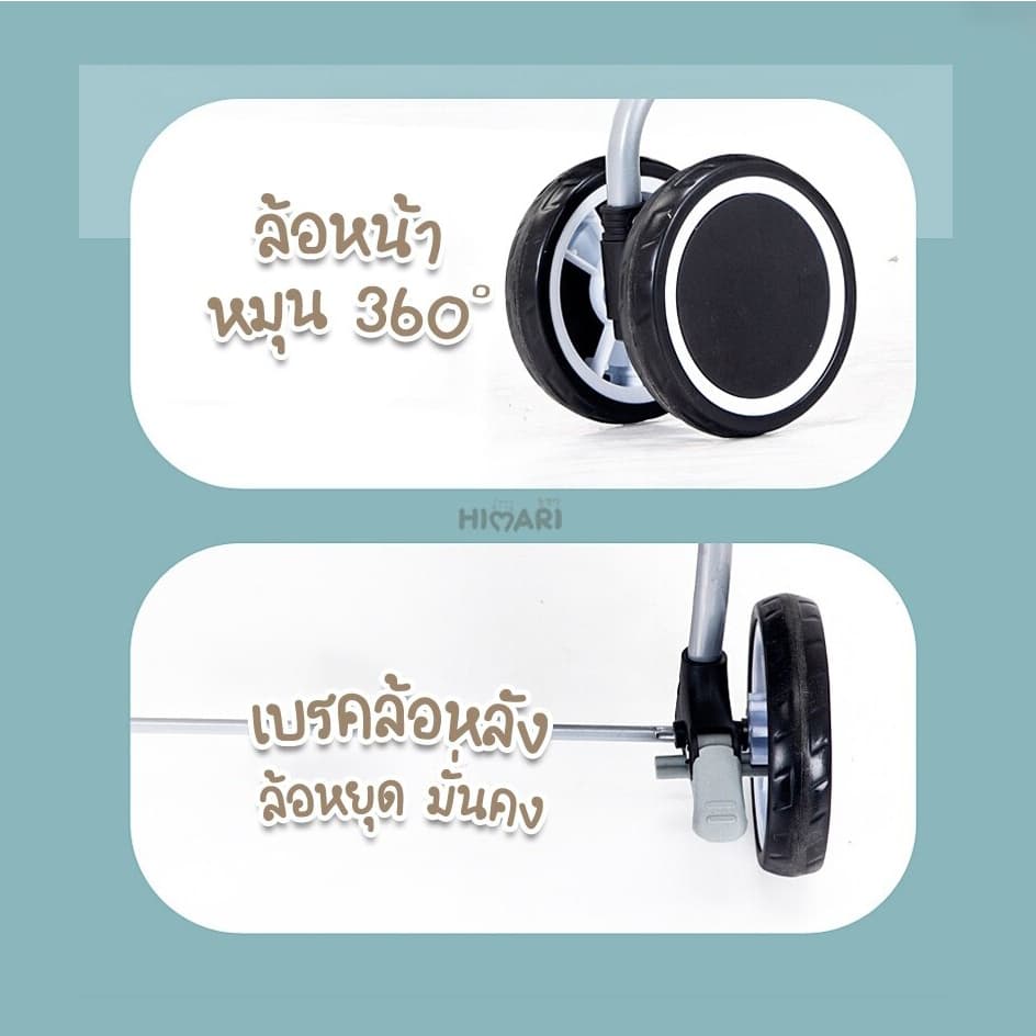 EGG รถเข็นสุนัข รับน้ำหนักได้ถึง 15 กิโลกรัม รถเข็นแมว รถเข็นสุนัขและแมว รถเข็นสัตว์เลี้ยง พกพาสะดวก COD รูปที่ 7