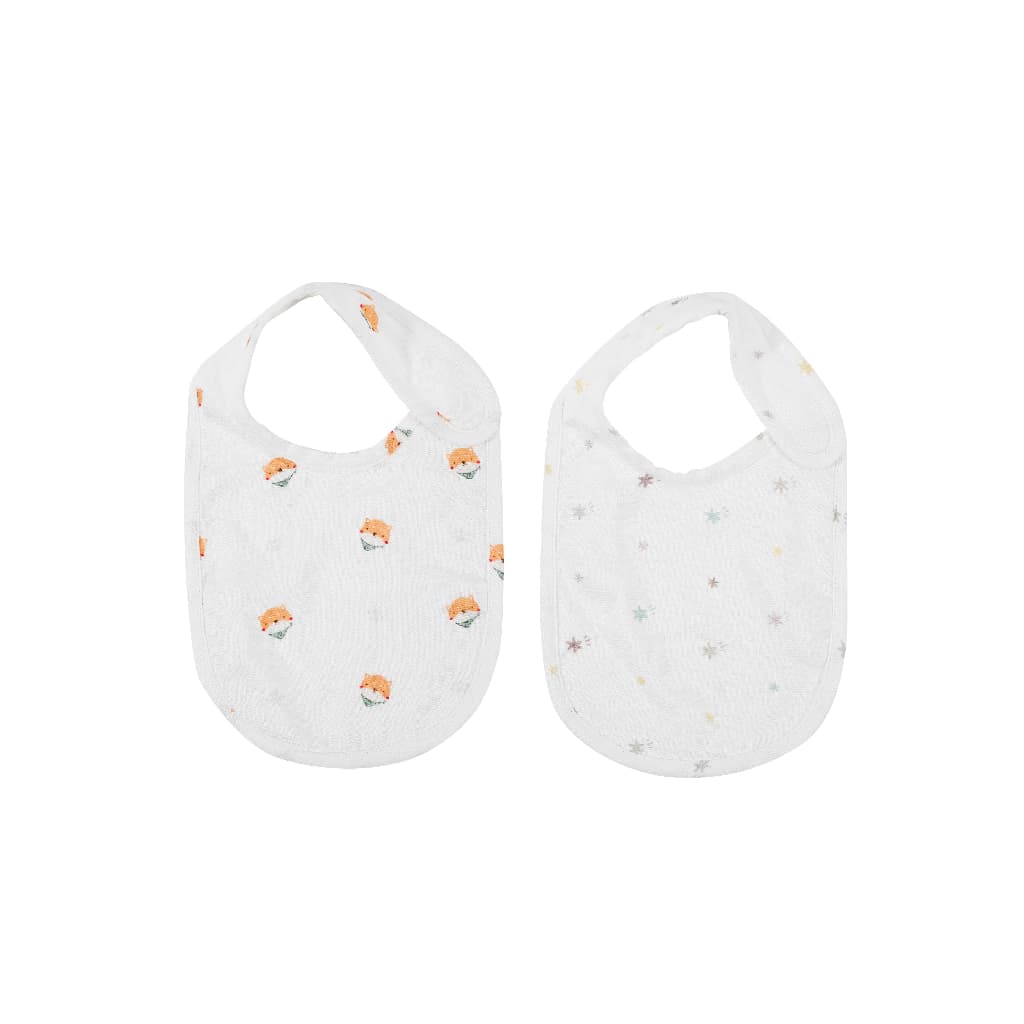 Granny Ben ผ้ากันเปื้อนน้ำลายใยเทนเซล TENCEL™ Muslin BIB จำนวน 2 ชิ้น รูปที่ 1