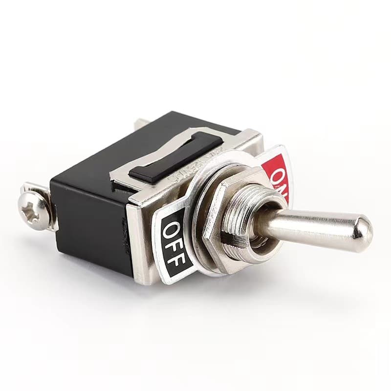 E-TEN1021 สวิทโยก 2 ทาง 12mm แบบก้านยาว ON-OFF switch สวิทซ์ปิดเปิด 15A 250V / 20A 125V สวิตช์ไฟ 12v รูปที่ 3