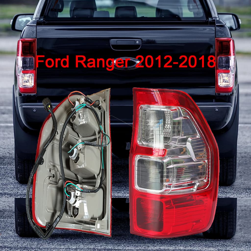 ไฟท้าย for Ford Ranger 2012-2018 ฟอร์ด เรนเจอร์ ปี ไฟท้าย พร้อมขั้ว และหลอดไฟ Tail light Tail lamp Ford รูปที่ 9