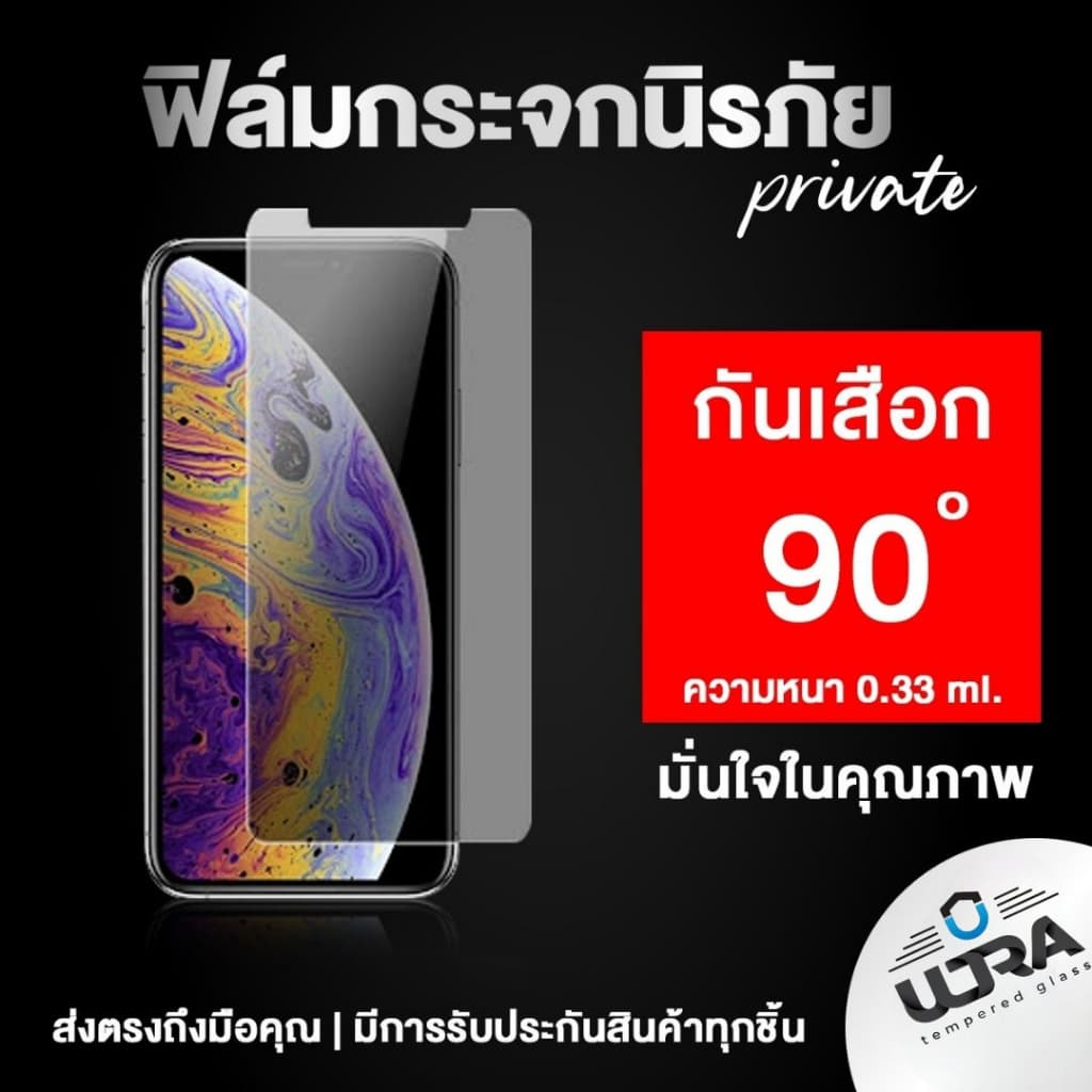 OPPO​ ฟิล์มกระจกกันมองแบบด้าน​ ฟิล์มกระจกด้านกันเสือก​ สำหรับมือถือ​​ รูปที่ 2