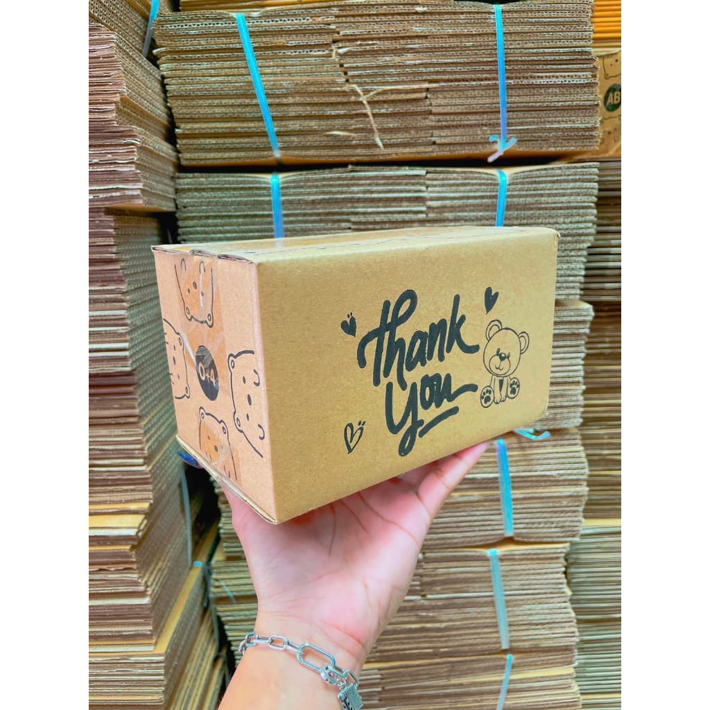กล่องพัสดุ Thank you น้องหมี รูปที่ 3