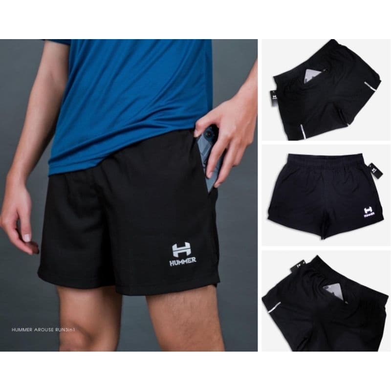 กางเกงวิ่ง “AROUSE RUN” unisex 3in1 รูปที่ 1