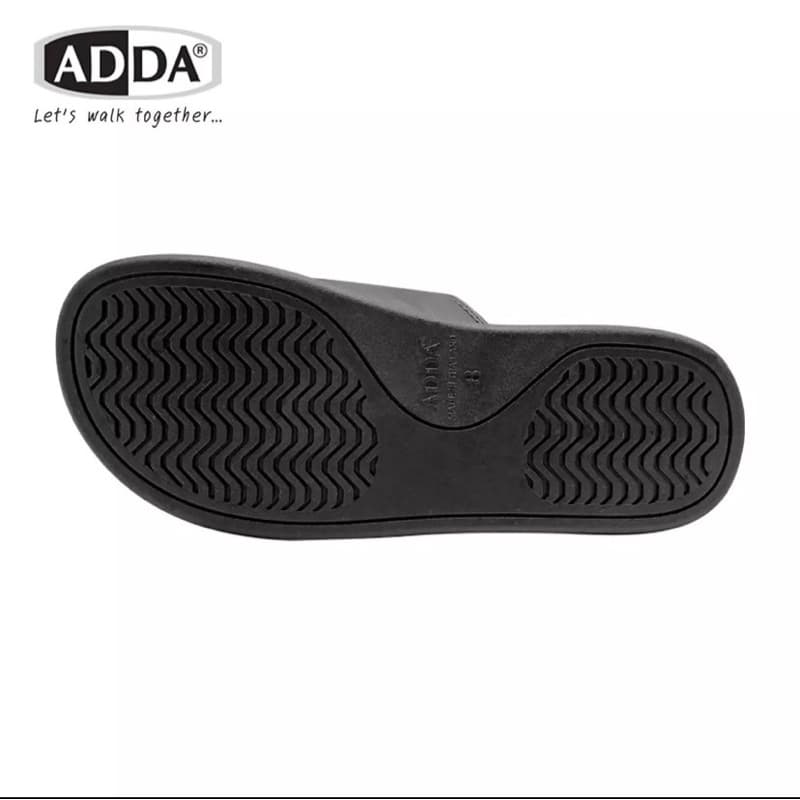 ถูกสุด• ADDA แท้ รองเท้าแตะ รุ่น12Y01 ทนทาน ใส่สบาย แบบยาง PVC ของผู้ชาย รองเท้าแตะสวมชาย รูปที่ 6