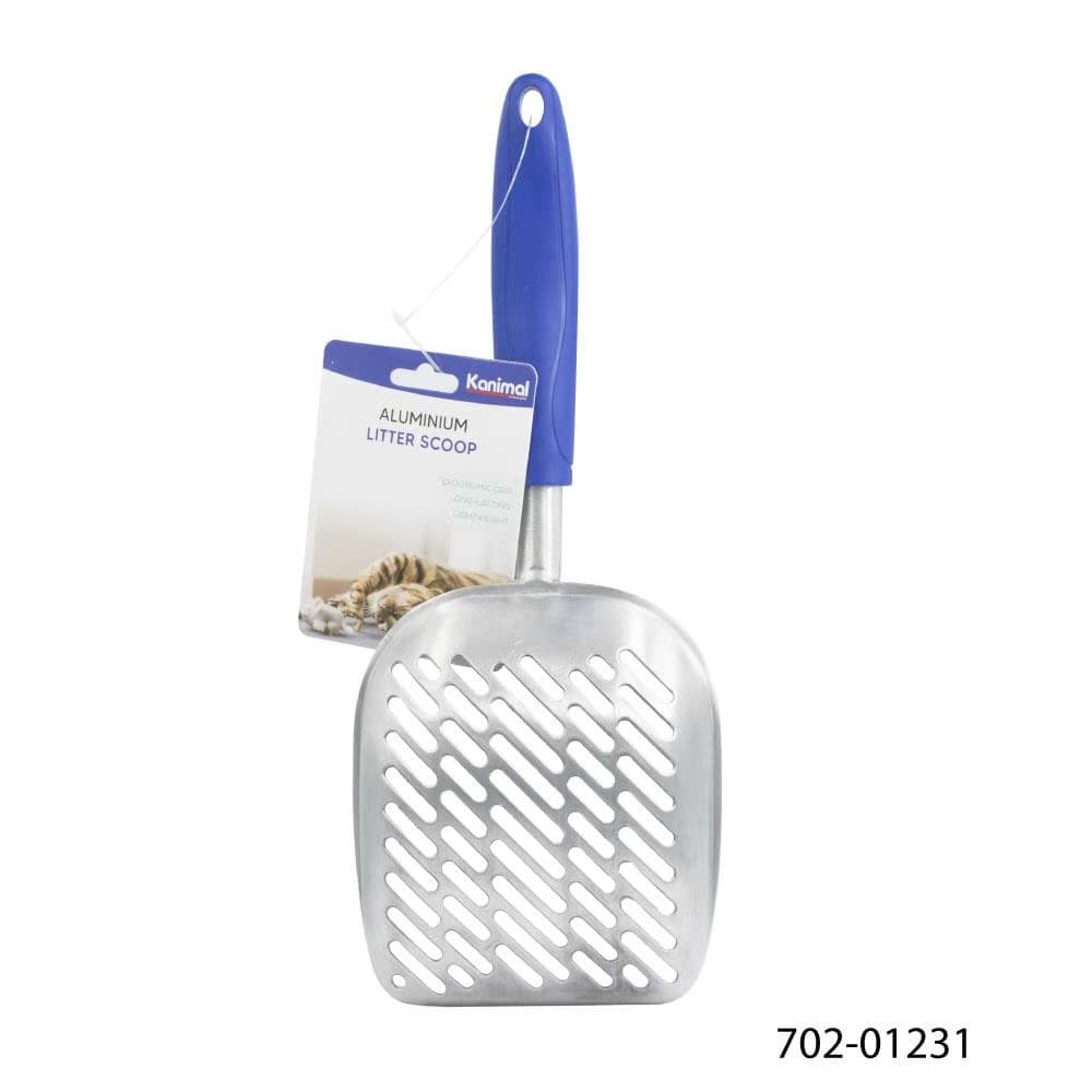 Kanimal Aluminium Cat Litter Scoop ที่ตักทรายแมว ช้อนใหญ่พิเศษ สำหรับทรายภูเขาไฟ ไม้สน ข้าวโพด ทรายเบนโทไนท์ รูปที่ 3