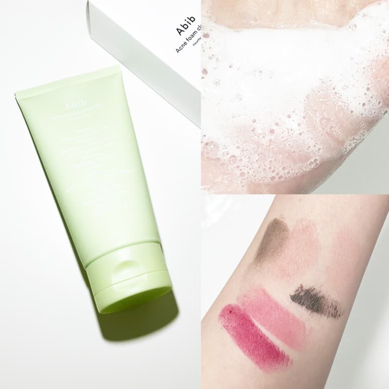 Abib Acne Foam Cleanser Heartleaf Foam / Sedum Hyaluron Foam 150mL โฟมล้างหน้าสูตรอ่อนโยน รูปที่ 3