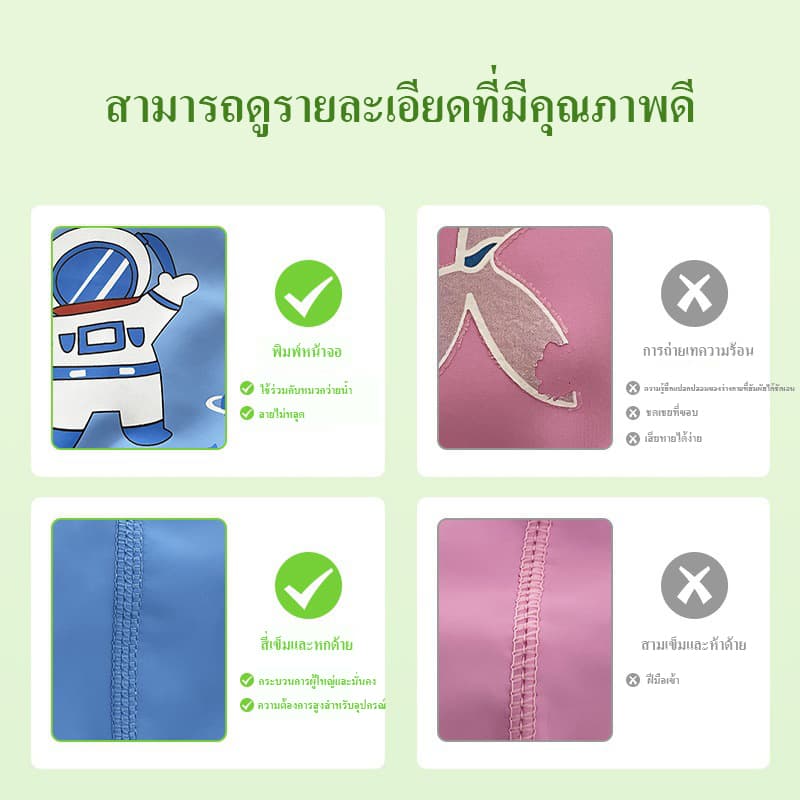 หมวกว่ายน้ำเด็ก หมวกว่ายน้ำผ้าPUความยืดหยุ่นดี ออกแบบสวย ลายน่ารัก รูปที่ 3