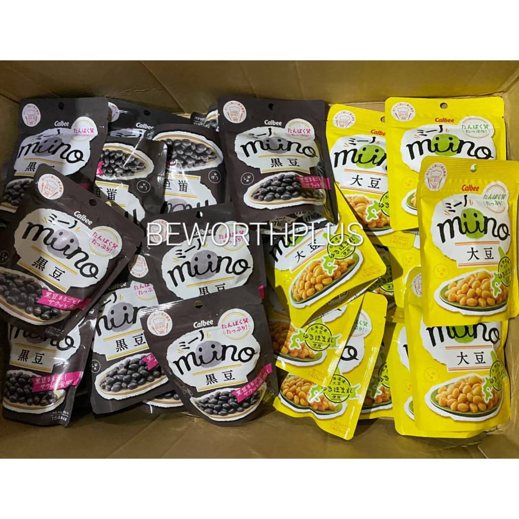 Calbee Miino มี 5 รส ถั่วนำเข้าจากญี่ปุ่น มาใรรูปแบบบรรจุภัณฑ์ขนาดกะทัดรัดและเป็นซองซิป รูปที่ 9