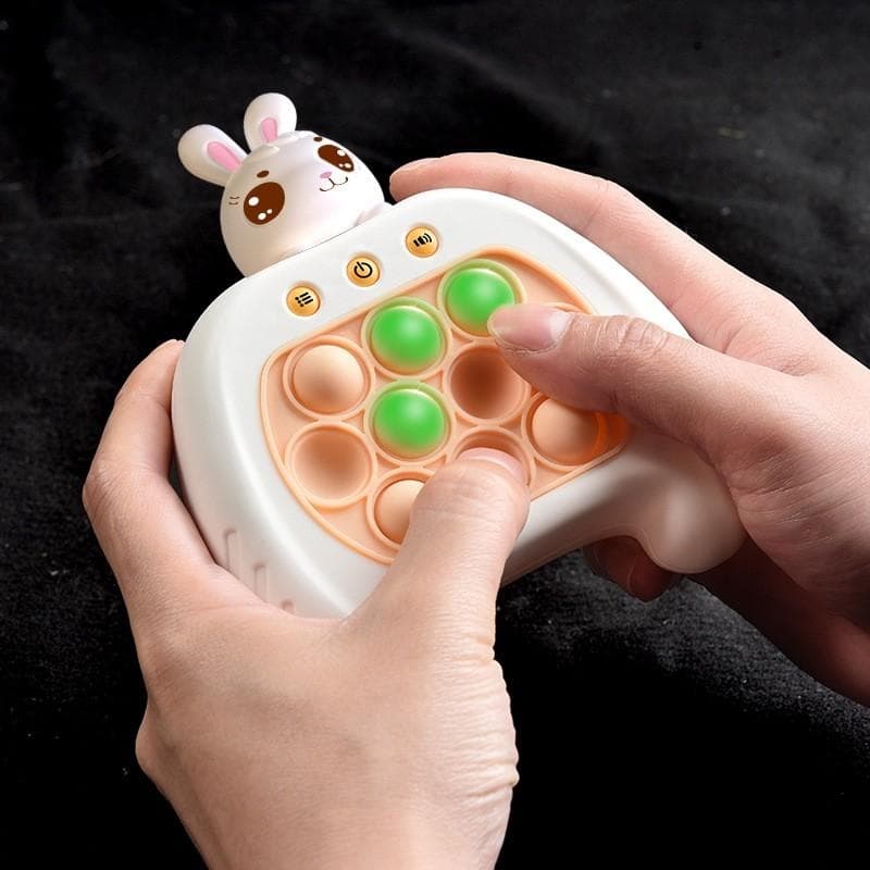 ป๊อปอิท !!เกมกด เกมตีกลับอิเล็กทรอนิกส์ของเล่นกดกด สว่างขึ้นรูปแบบเพื่อเปิดของเล่นเกม ดันด่วน กด เครื่องเกมไขปริศนา รูปที่ 8