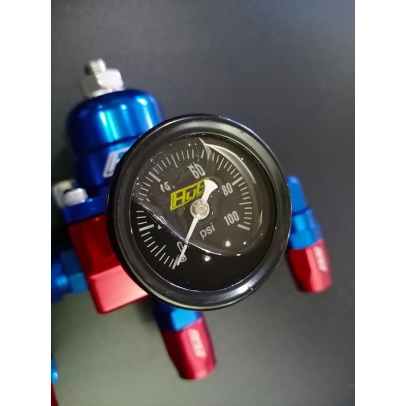 เกจแรงดันน้ำมัน HYB แท้100psi. ของ ทันที มีสต๊อคส่งจากในไทย รูปที่ 2