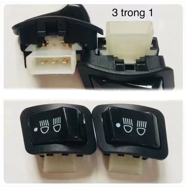 สวิทซ์ไฟสูงต่ำ ปิด-เปิด สวิตซ์ไฟ 3สเต็ป Wave 110i / Click 125i / PCX 150 / Super Cub / Scoopy-i รูปที่ 3