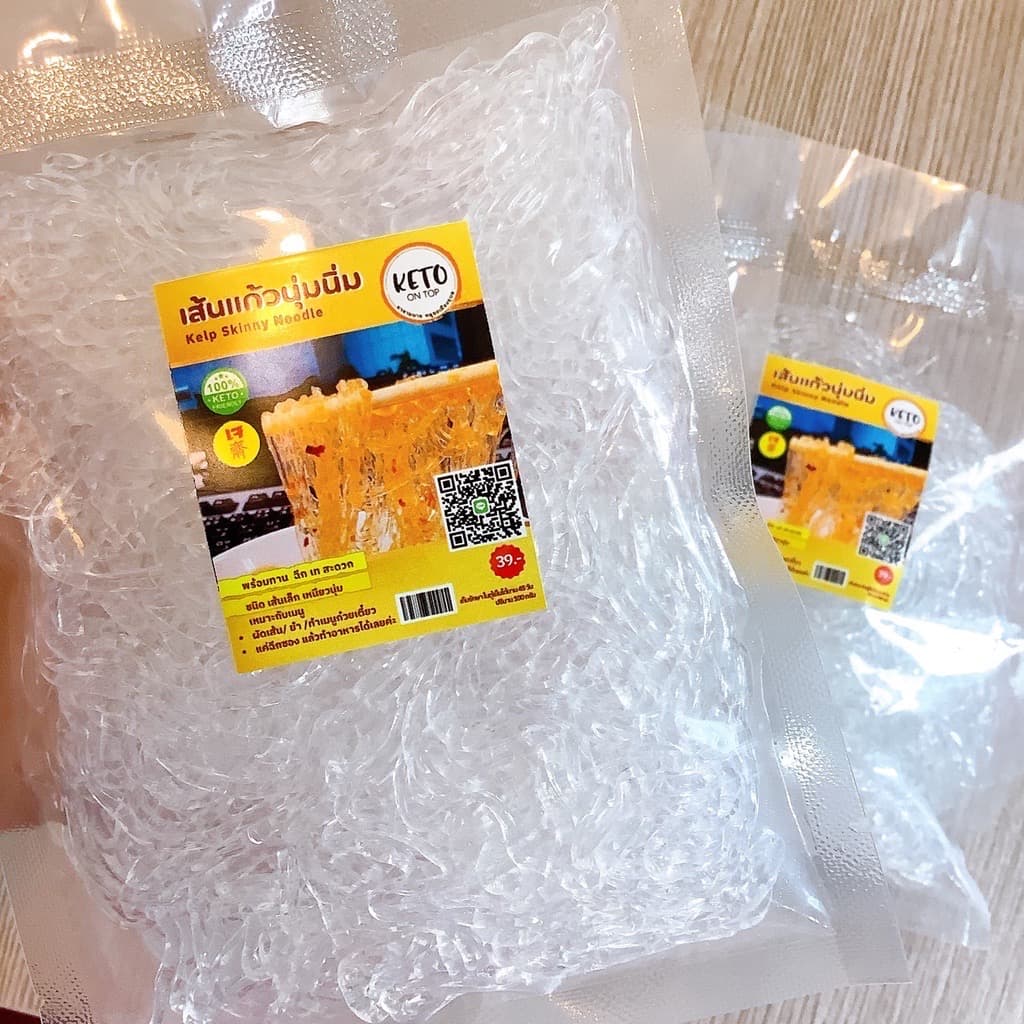 เส้นแก้วนิ่มคีโต 500กรัมแถม100กรัม รูปที่ 4