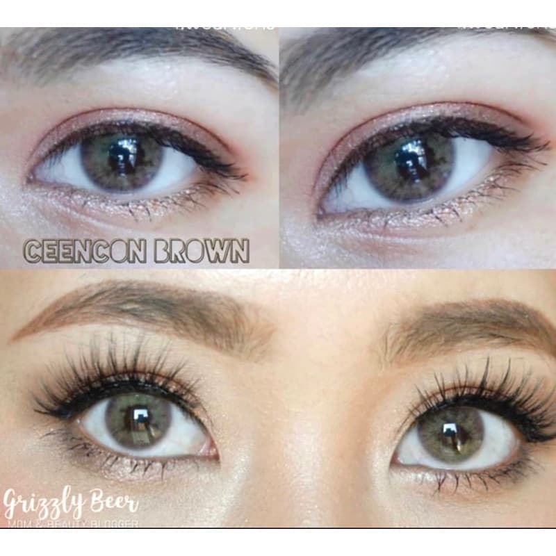 ส่งด่วนทุกวัน‼คอนแทคเลนส์ Ceencon Brown - Gaezz Secret สีน้ำตาลขนาดมินิ รูปที่ 9
