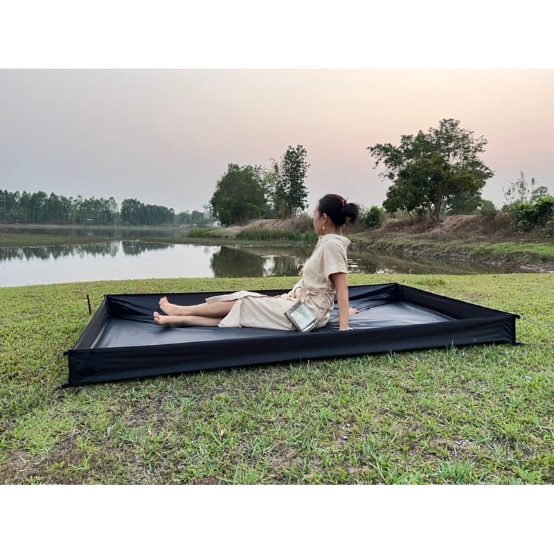 Ground sheet กราวชีท,กะบะรองพื้นกลด รองพื้นนั่งเล่น รูปที่ 6