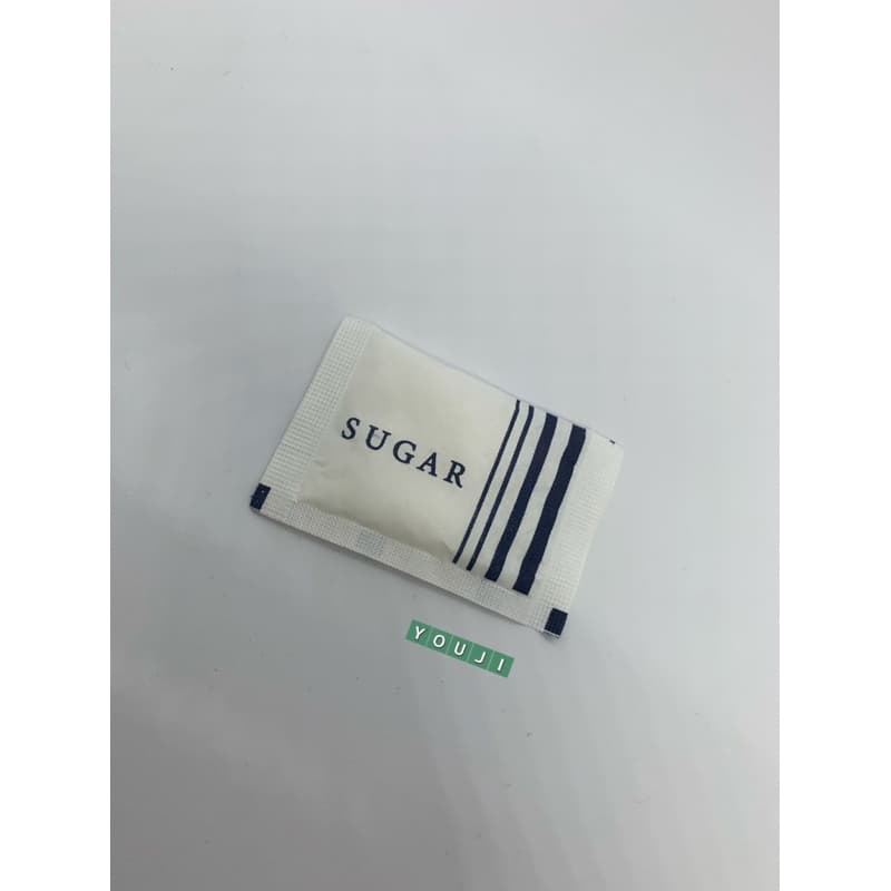 น้ำตาลทรายขาว 6 กรัม 100 ซอง / White sugar 6 g. 100pcs รูปที่ 3