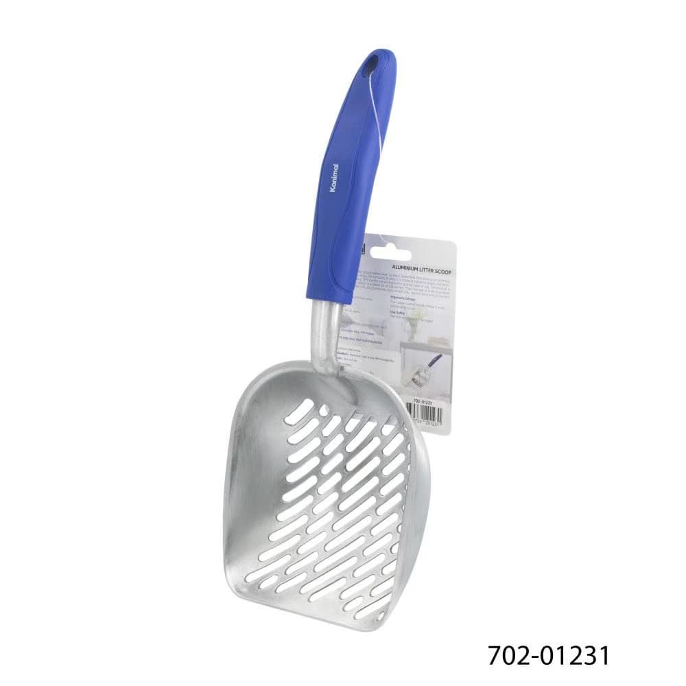 Kanimal Aluminium Cat Litter Scoop ที่ตักทรายแมว ช้อนใหญ่พิเศษ สำหรับทรายภูเขาไฟ ไม้สน ข้าวโพด ทรายเบนโทไนท์ รูปที่ 4