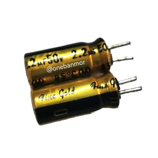 NICHICON Fine GOLD 50V คาปาซิเตอร์ เก็บประจุ รุ่น Fine GOLD ตัวสีทอง ของแท้ ใหม่ 100% รูปที่ 9