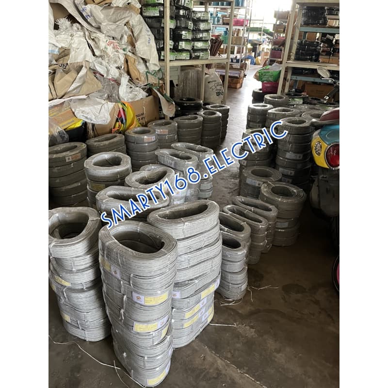สายไฟอ่อนลำโพง VFF ขนาด 2*0.5 , 2x1 , 2x1.5 , 2x2.5 sq.mm ความยาว 100เมตรรุ่นถูก & ราคาประหยัด รูปที่ 3