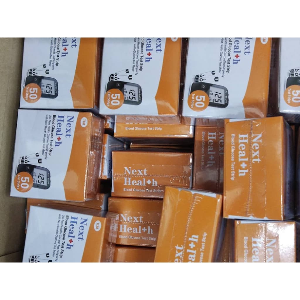 Next Health Blood Glucose Test Strip แถบตรวจน้ำตาล ** ** รูปที่ 4