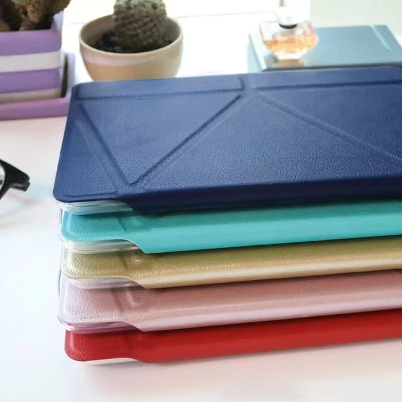 เคส ฝาพับ Tablets Samsung Galaxy Tab A 10.5 SM-T595 T590 / Tab S5e T725 / Tab A 10.1 P585 P580 ตั้งได้ขอบนิ่ รูปที่ 5