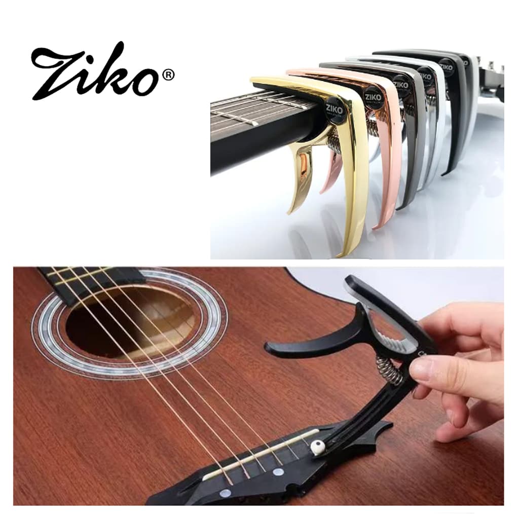 Ziko capo คาโป้ โลหะ กีต้าร์โปร่ง กีต้าร์ไฟฟ้า น้ำหนักดี รุ่น DC-10 รูปที่ 2