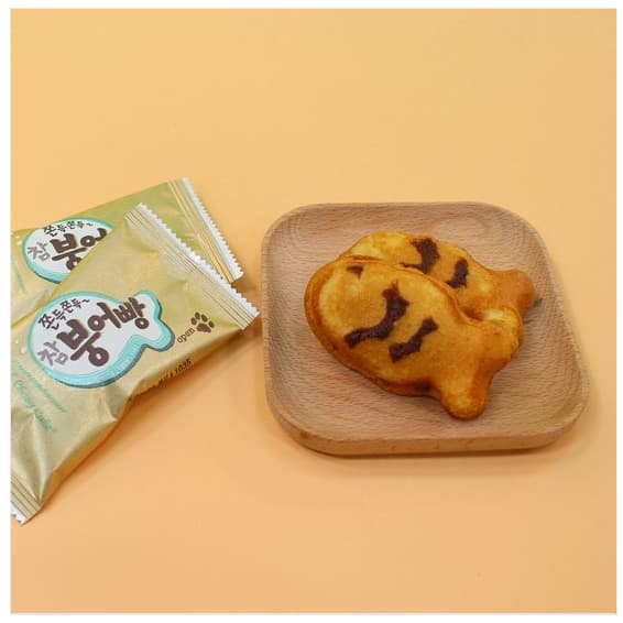 ขนมเกาหลี ขนมปลาเกาหลี พุงออปัง 174g 1 กล่อง มี 6 ชิ้น Moist & Chewy 붕어빵 รูปที่ 8