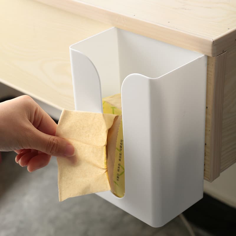 E-items กล่องทิชชู่ ติดผนัง กล่องใส่กระดาษทิชชู่ สะดวกต่อการใช่งาน แบบไม่เจาะผนัง A189 รูปที่ 7