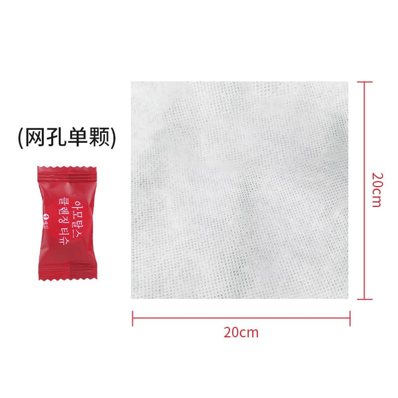 CMJ-01 ผ้าขนหนูอัดเม็ด Cotton ผ้าอัดเม็ด อเนกประสงค์ แผ่นมาส์กหน้าอัดเม็ด แบบใช้แล้วทิ้ง ขนาด 18x20 ซม. รูปที่ 3