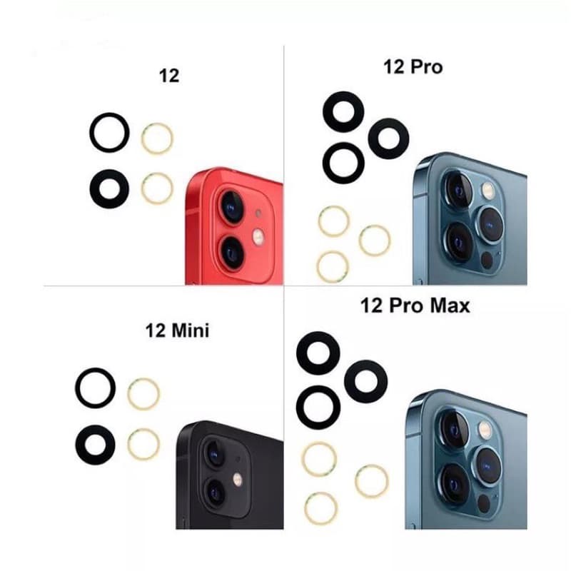 เลนกล้อง ใช้สำหรับ i6 6S Plus i7 7 Plus i8 8 Plus X XS Max 11 Pro max 12 promax 13 pro max 14,14pro 14promax กระจกเลนกล้ รูปที่ 3