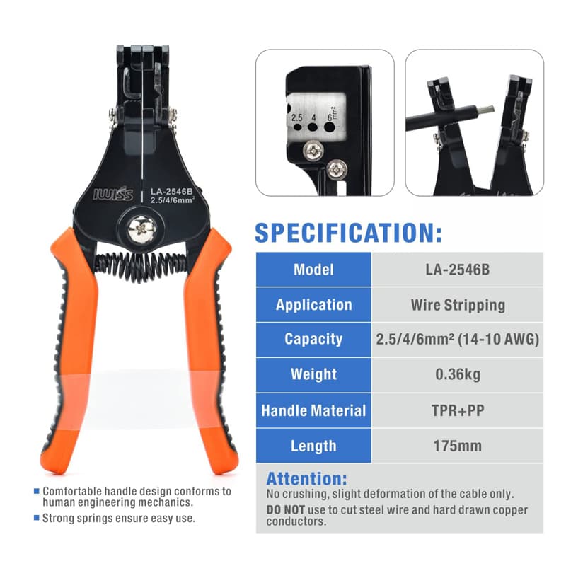 IWISS LA-2546B เครื่องปอกสายไฟโซลาร์เซลล์ รูปที่ 2
