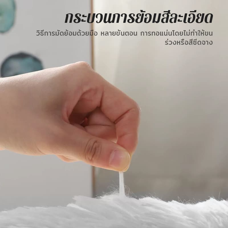ORANGE พรม 80/120/160 พรมปูพื้นห้องนอน พรหมปูพื้น พรมขนนุ่ม สไตล์ญี่ปุ่นสวยมาก รูปที่ 5