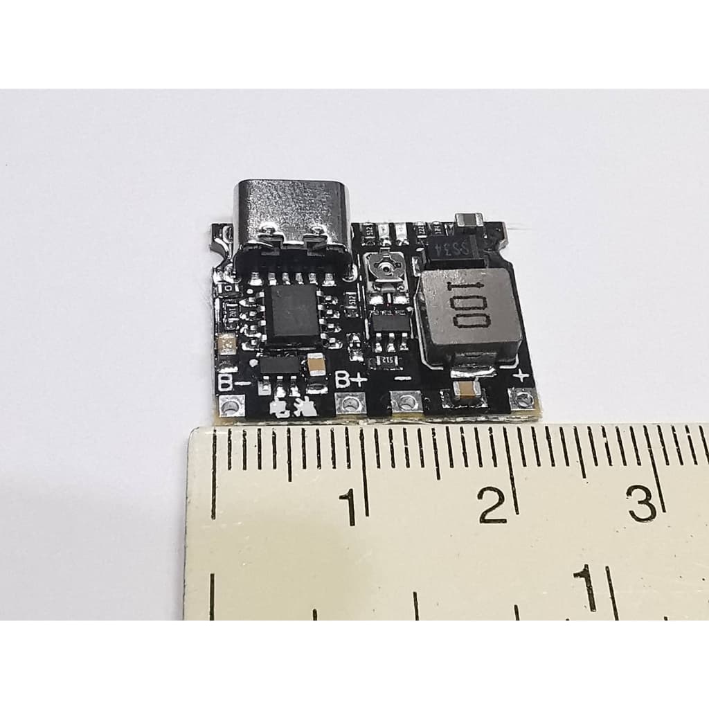 Module ชาร์จแบตเตอร์รี 3.7V ไฟเข้ามี2รุ่น 5Volt ไฟออกปรับแรงดันได้ 5-27Volt 1A. For charge รูปที่ 9