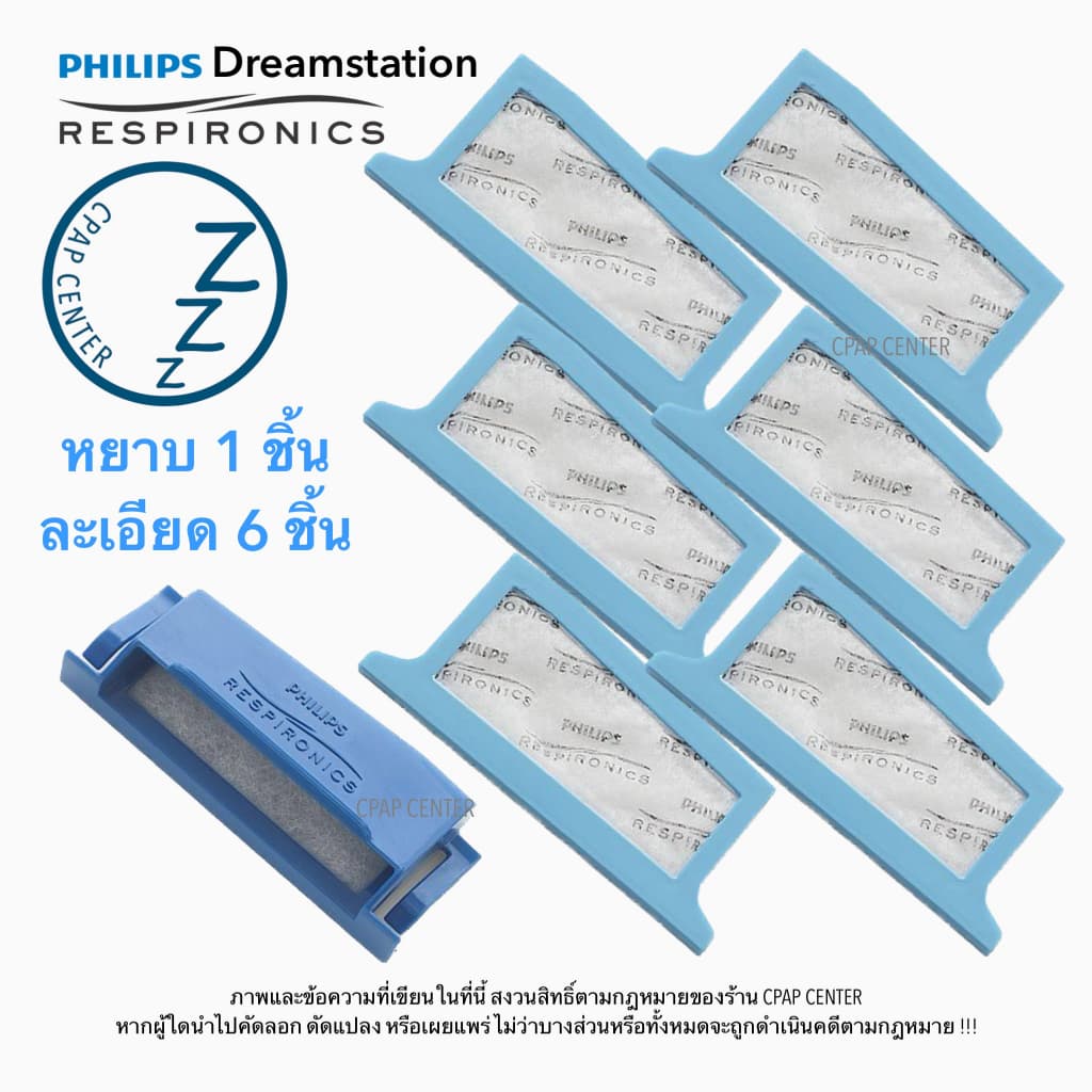 Philips Respironics DreamStation Filter แผ่นกรองอากาศเครื่อง Philips DreamStation รูปที่ 8