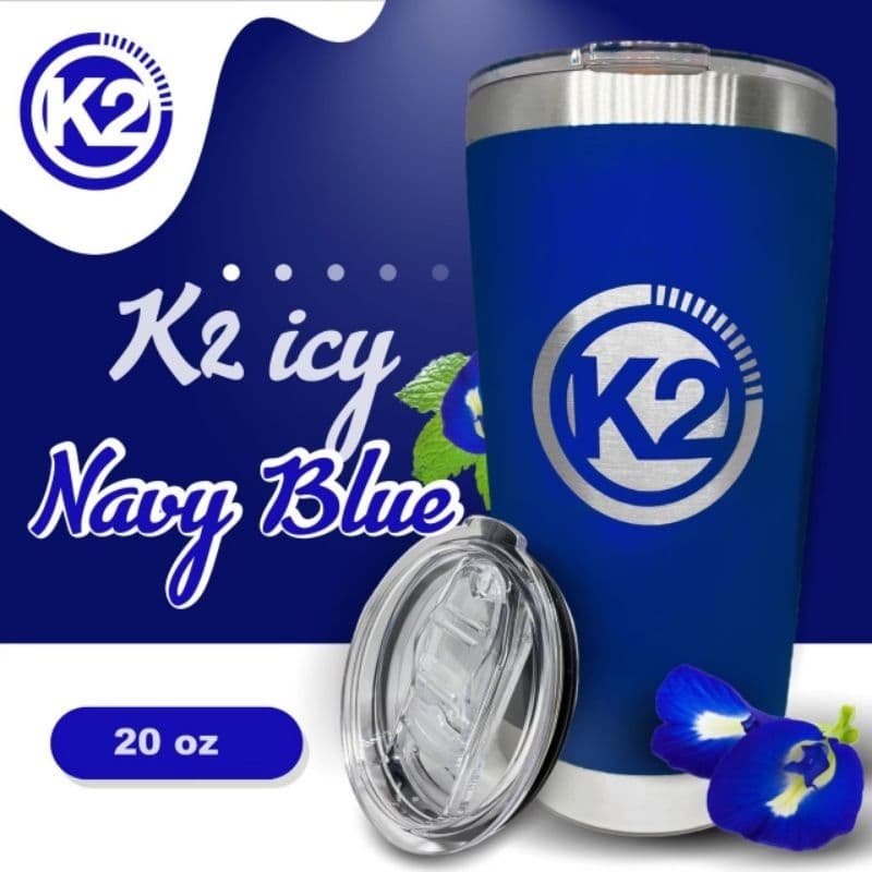 แก้วเก็บความเย็น k2 สีสวย K2 ICY แก้วเก็บความเย็น เหนือกว่าแก้วเก็บความเย็นทั่วไปที่เคยมีเก็บอุณหภูมิได้ยาวนาน รูปที่ 8