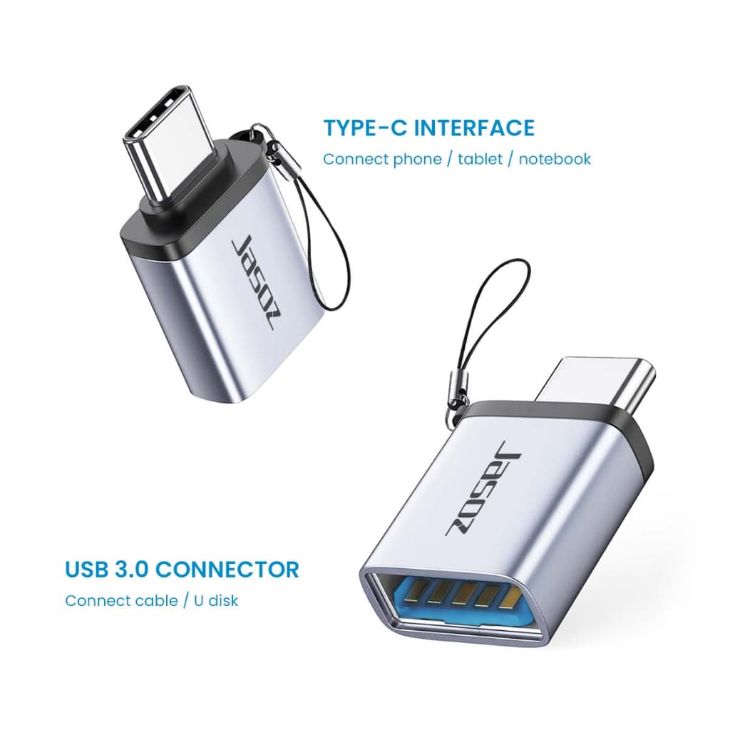 ส่งจาก กทมJasoz อะแดปเตอร์ Type-C to USB 3.0 Adapter Fast Data Transfer รูปที่ 5