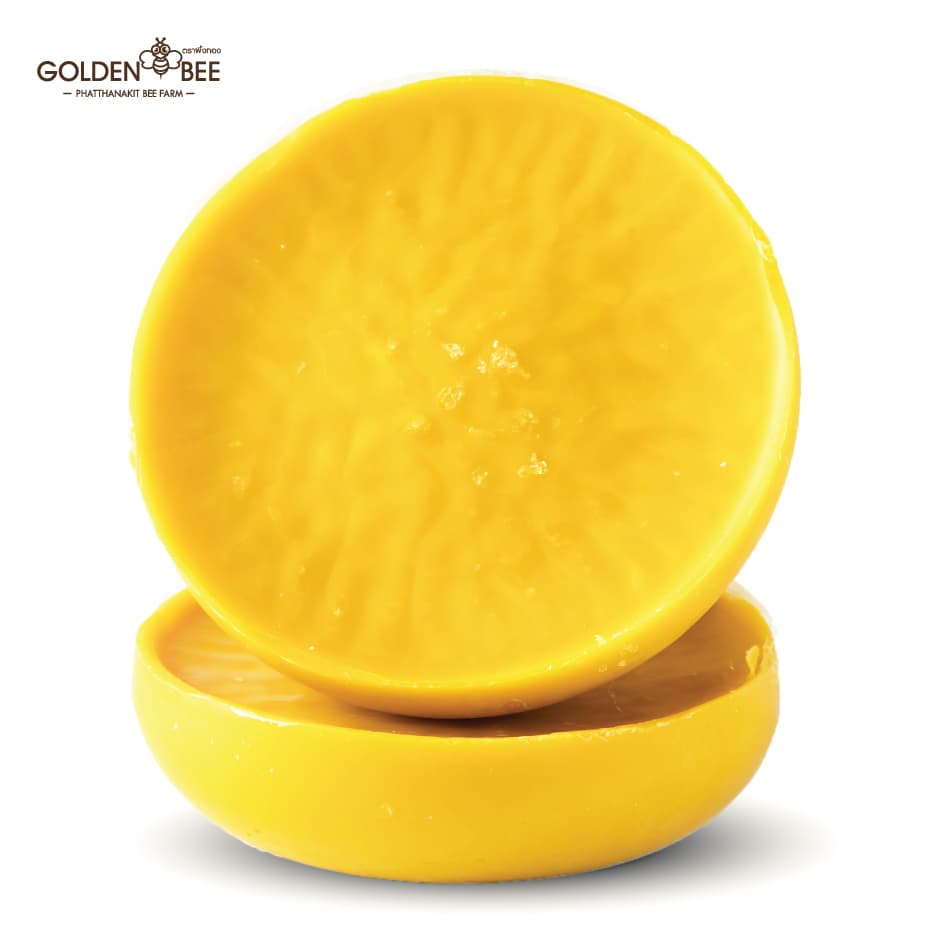 ไขผึ้ง Beeswax 1,000 g. แท้ 100% จากธรรมชาติ แบรนด์ Golden Bee รูปที่ 1