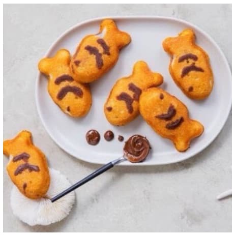 ขนมเกาหลี ขนมปลาเกาหลี พุงออปัง 174g 1 กล่อง มี 6 ชิ้น Moist & Chewy 붕어빵 รูปที่ 9