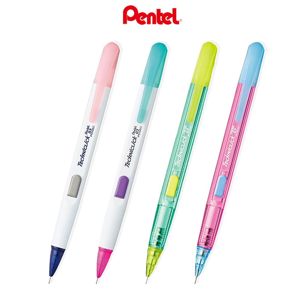 ดินสอกด Pentel รุ่น Techniclick 0.5 มม. PD105T, PD105C , PD105C-L ดินสอกด เพนเทล รูปที่ 2