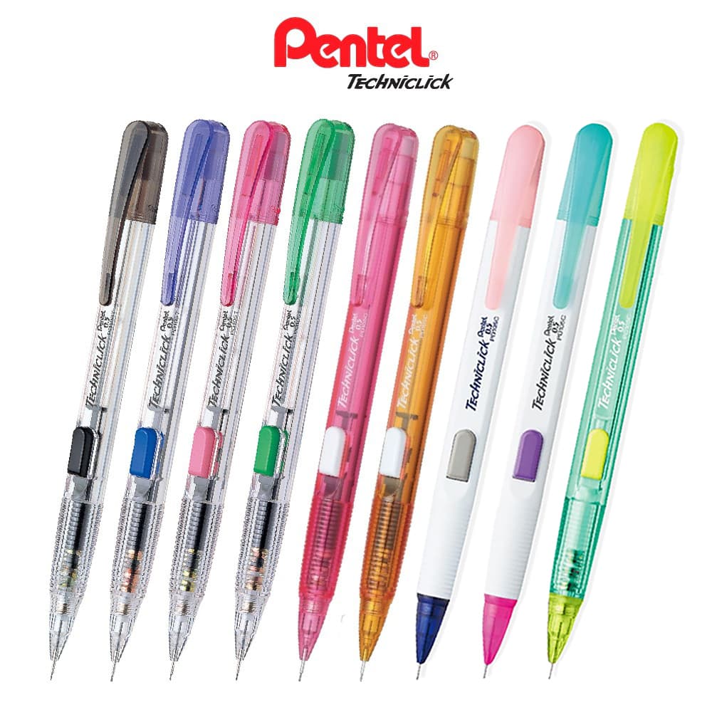ดินสอกด Pentel รุ่น Techniclick 0.5 มม. PD105T, PD105C , PD105C-L ดินสอกด เพนเทล รูปที่ 1