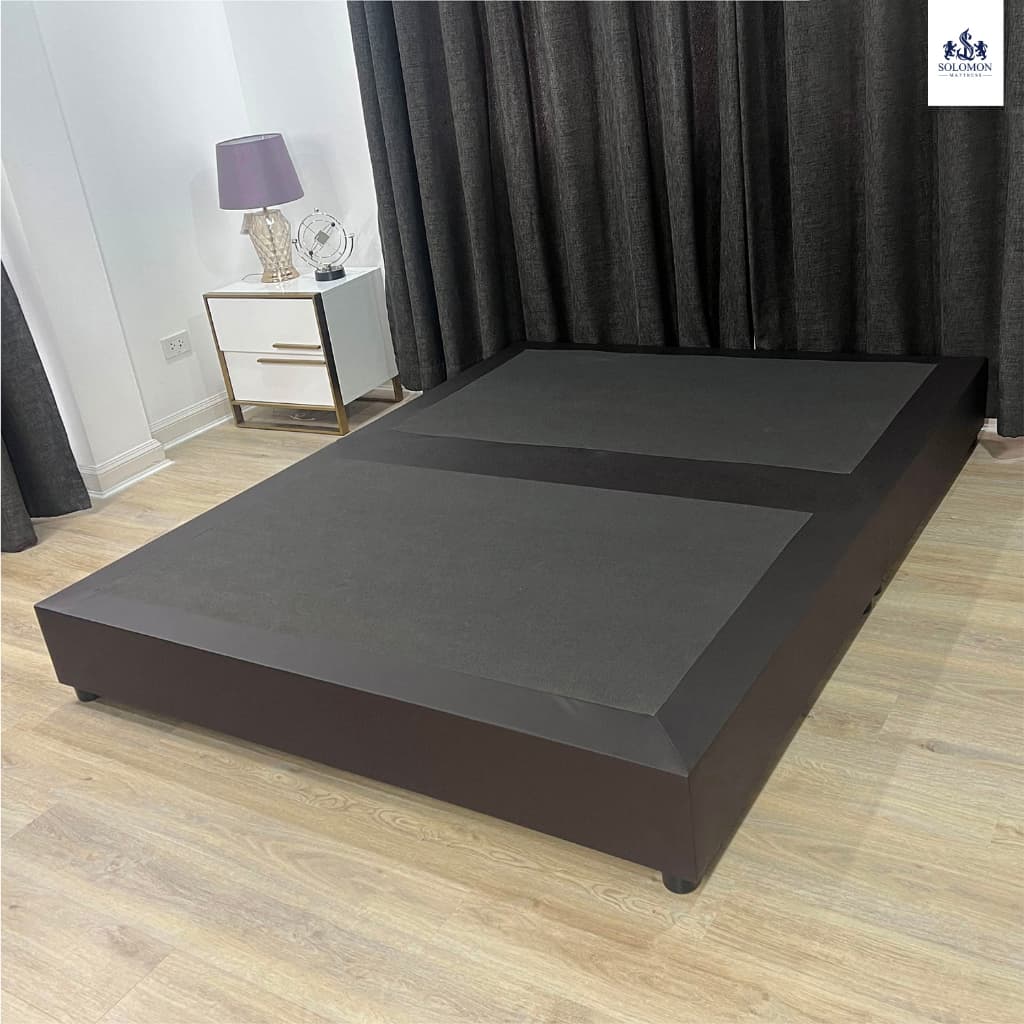 SOLOMON ฐานเตียงบล็อก ไม้อย่างดี หุ้มหนัง PVC ขนาด 3.5 / 5 / 6 ฟุต รูปที่ 6
