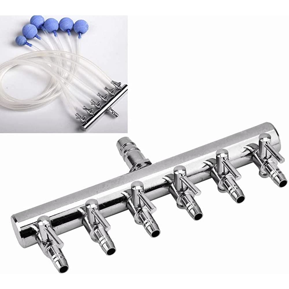 วาล์วปรับลมสแตนเลส ท่อลมเข้า 8 มม. ต่อกับปั๊มลูกสูบ Stainless Valve for Electrical Magnetic Air Compressor รูปที่ 7
