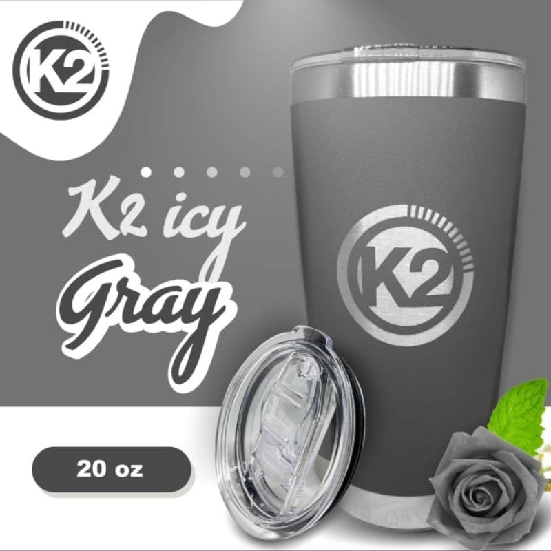 แก้วเก็บความเย็น k2 สีสวย K2 ICY แก้วเก็บความเย็น เหนือกว่าแก้วเก็บความเย็นทั่วไปที่เคยมีเก็บอุณหภูมิได้ยาวนาน รูปที่ 4