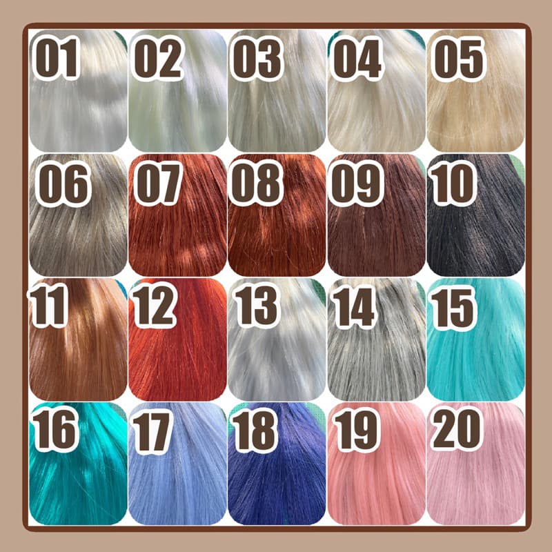 ผมตุ๊กตาแบบนุ่ม ขนาด 20 และ 25 เซนติเมตร รูปที่ 2